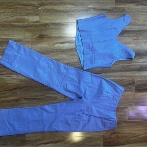 Alberto Makali Lavender Women's Flare Jeans Set